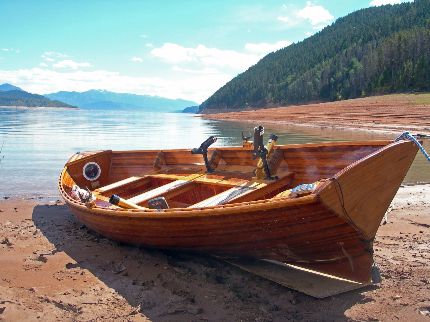 Image Gallery homemade cedar strip boat
