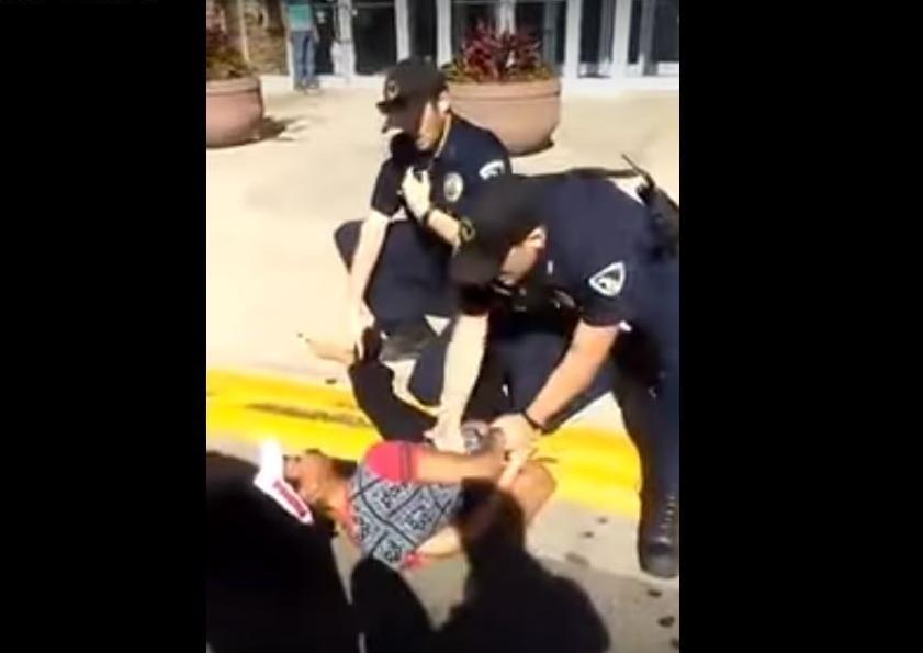 Genele Laird, controversial arrest, from YouTube