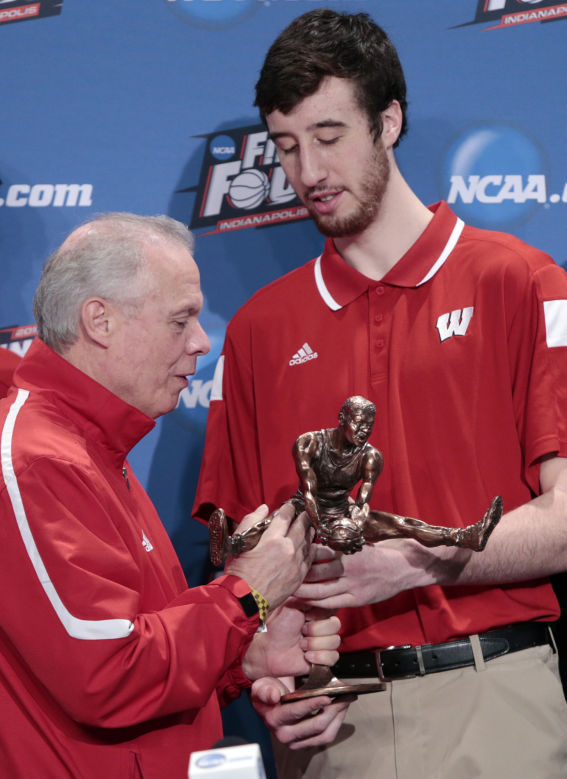 Photos: Frank Kaminsky Named Player Of The Year | Wisconsin Badgers Men ...