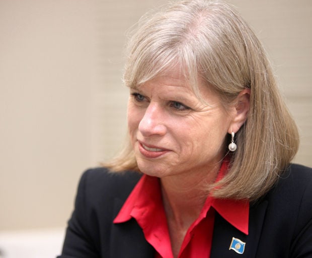 One week from election Mary Burke says no to tax hike, yes to teacher