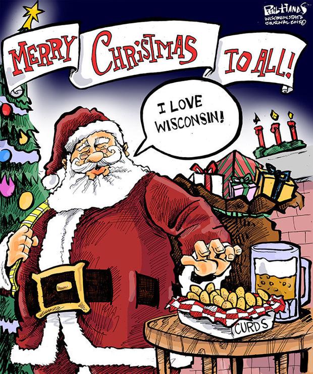 Hands On Wisconsin Merry Christmas Wisconsin Commentary