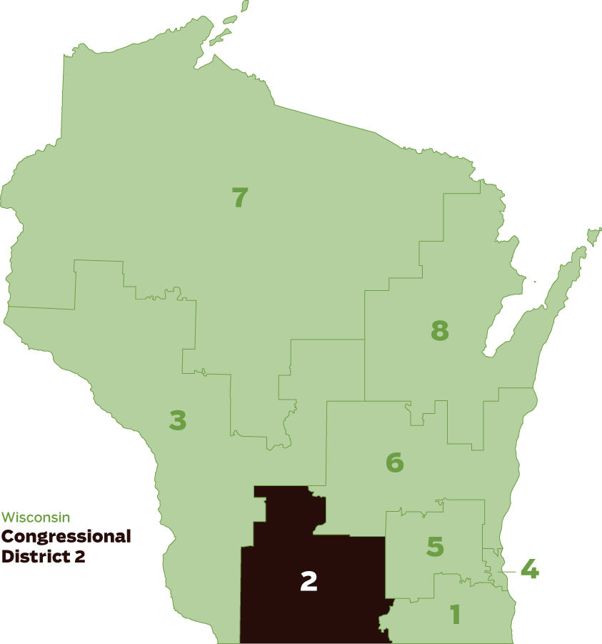 Mark Pocan and Peter Theron make their cases to voters in Congressional