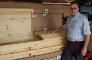 homemade casket designs
