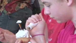 Crafting cupcakes in Monona