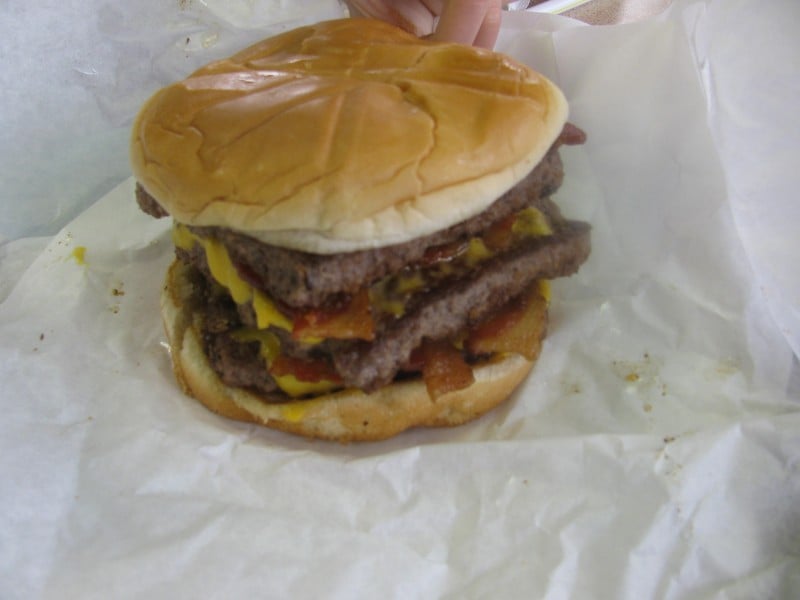 Table Talk Yeah, I Ate That Wendy's Triple Baconator Dining Blog