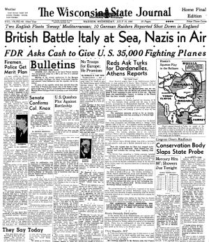 Pages from history July 10, 1940