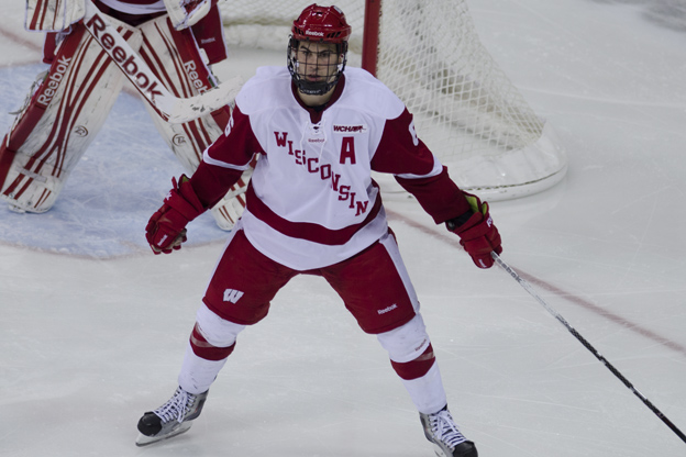 Wisconsin Assistant Captain Justin Schultz