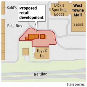 New stores chosen for long-vacant site outside West Towne Mall : Wsj