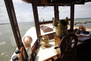 Photos: 'The Cherokee' yacht at the Edgewater Pier
