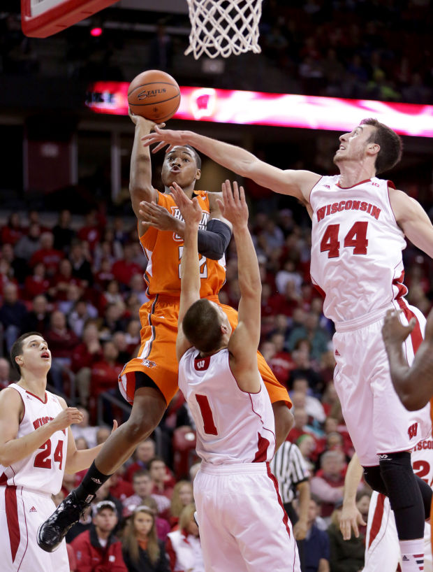 Badgers men's basketball Ben Brust's 19 points lead balanced attack