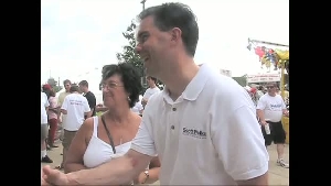 On the campaign trail with Scott Walker