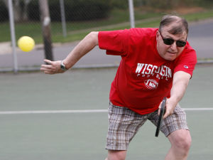 Photos: Learning to play Pickleball