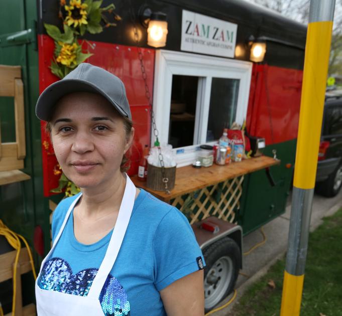 Let's Eat: Roll up to Zam Zam food cart for Afghan eggplant and spiced meatballs - Madison.com
