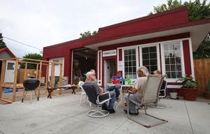 Photos: Take a look at homes and gardens in the tiny houses village