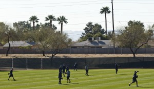 Photos: Brewers pitchers & catchers report