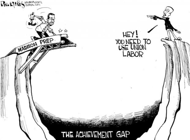 acievement gap The term achievement gap is often defined as the differences between the test scores of minority and/or low-income students and the test scores of their white and asian peers but achievement gaps in test scores affect many different groups some groups may trail at particular points, for example. acievement gap The term achievement gap is often defined as the differences between the test scores of minority and/or low-income students and the test scores of their white and asian peers but achievement gaps in test scores affect many different groups some groups may trail at particular points, for example.