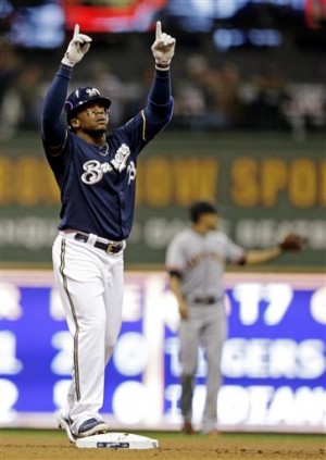 Photos: Brewers vs. Giants