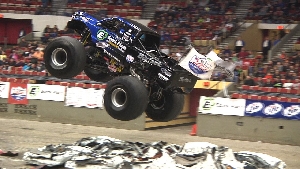 A night at the monster truck races