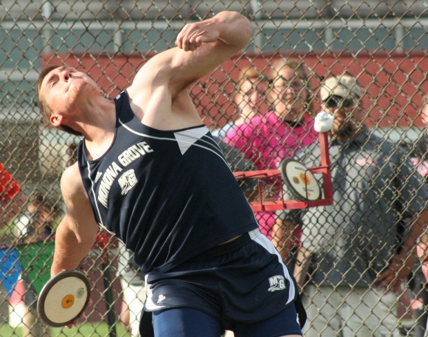 Southern Badger Conference track and field: Baumann flirts with history as MG boys win