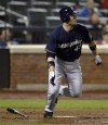 Ishikawa smashes two homers to back Greinke as Brewers blank Mets
