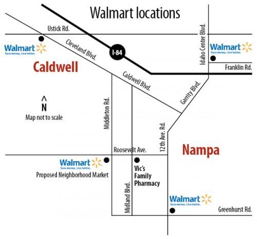 walmart plans third nampa location idaho press tribune walmart nampa