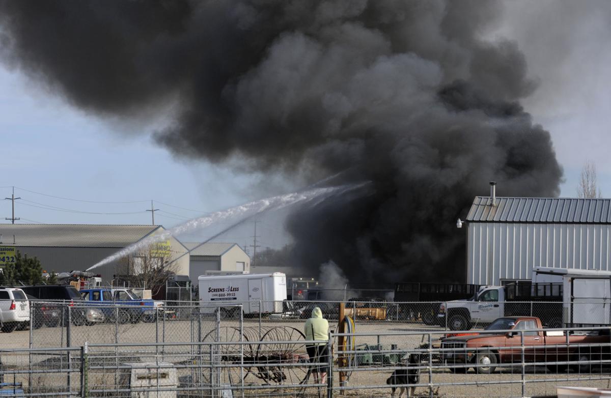 27 cars burn in Nampa salvage yard fire Idaho PressTribune Local News