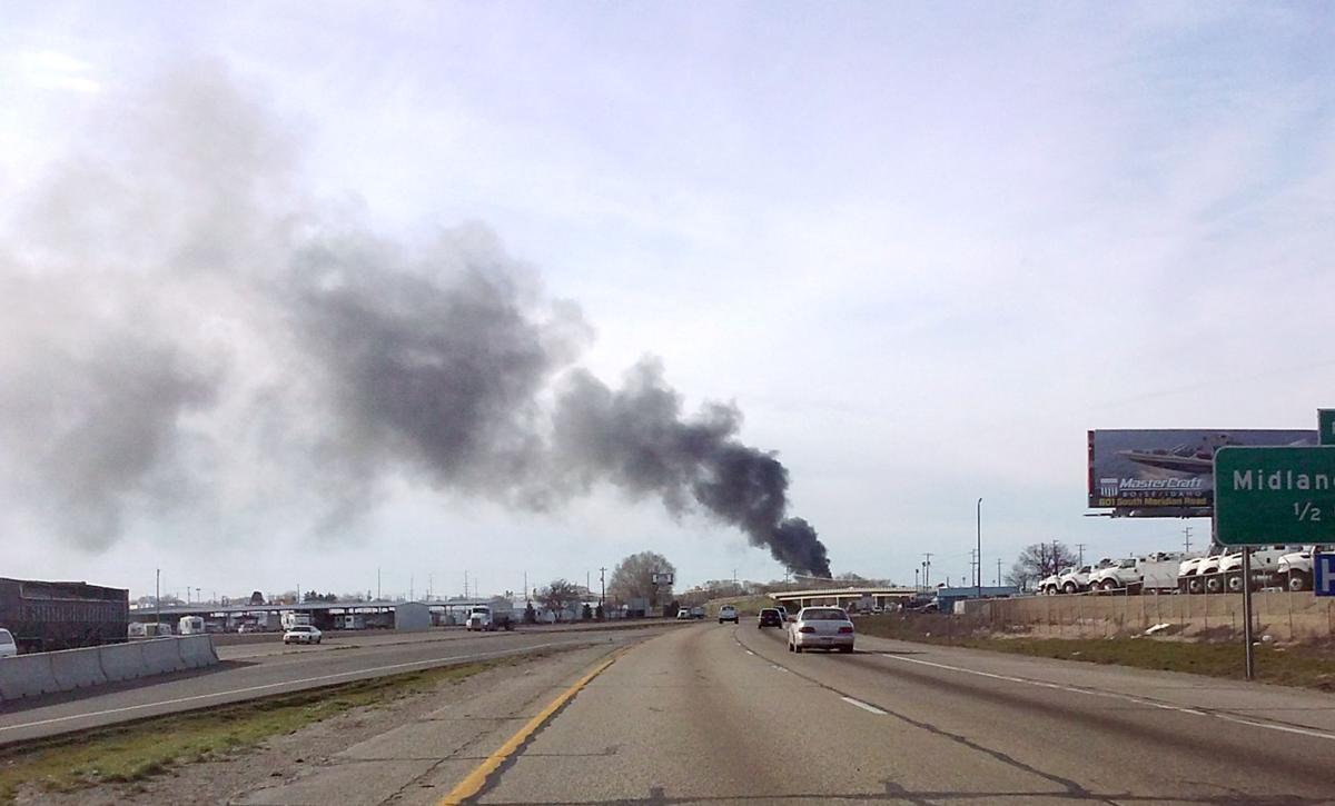About 20 cars burn at Nampa salvage yard fire Idaho PressTribune