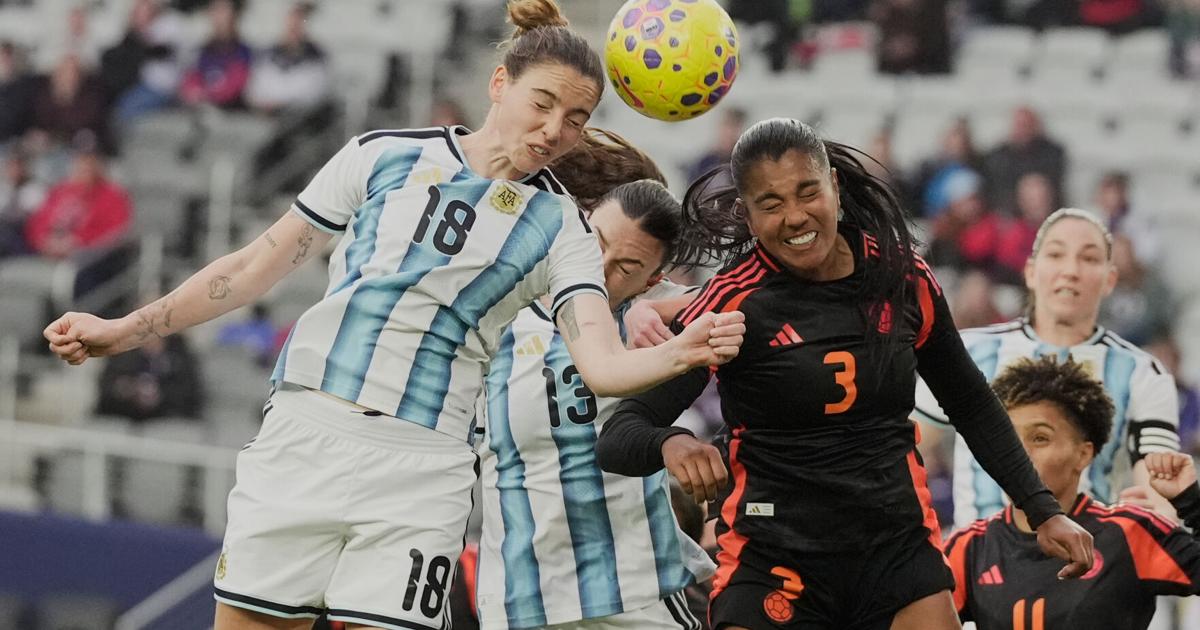 APTOPIX SheBelieves Argentina Columbia Soccer - Idaho State Journal thumbnail
