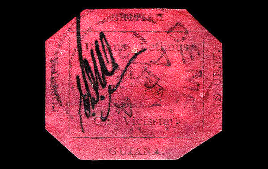 Most expensive postage stamp on display in local region Lifestyles