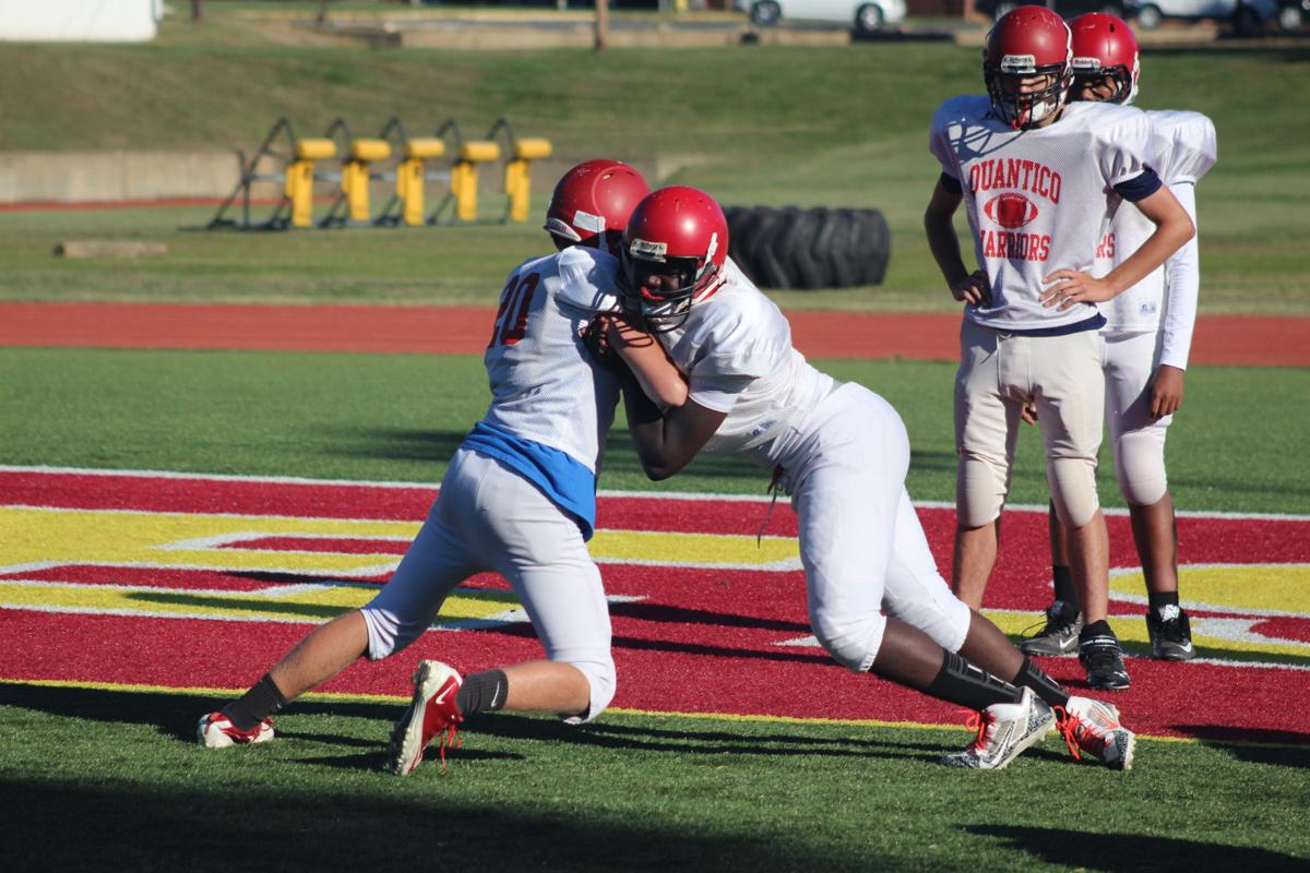Unbeaten Quantico football faces first big test Monday at Richmond Christian Sports