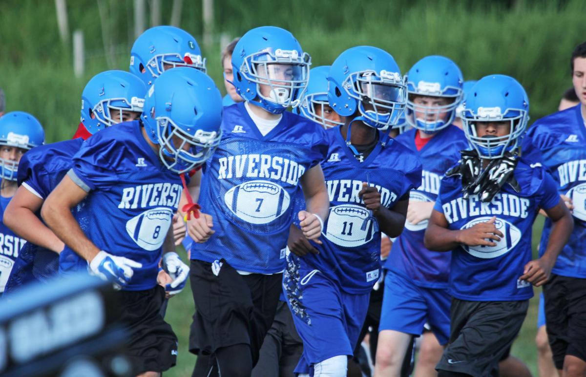 Riverside's firstever football practice Multimedia
