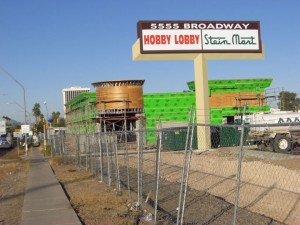 Hobby Lobby and Stein Mart Tucson