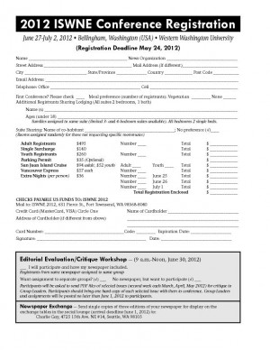 Event Registration Form Pdf