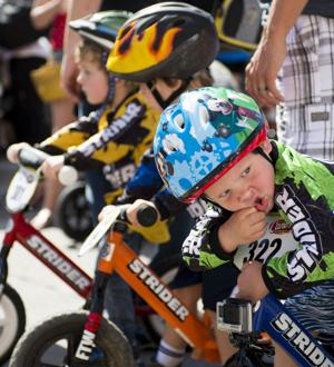 Youngsters hit their stride on small bikes