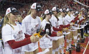 Defending champ Huskers to play on BTN six times