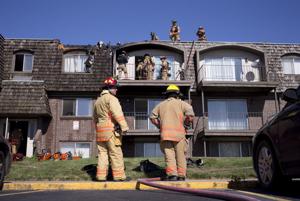 Southwood apartment fire blamed on cigarette