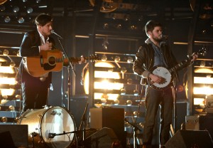 Mumford & Sons wins for top record; fun. takes two top awards