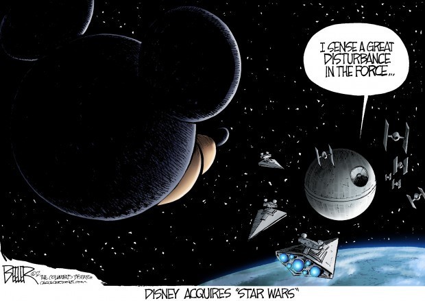 Cartoon Death Star