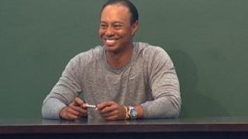 Tiger Woods Signs His Book In NYC - Lincoln Journal Star