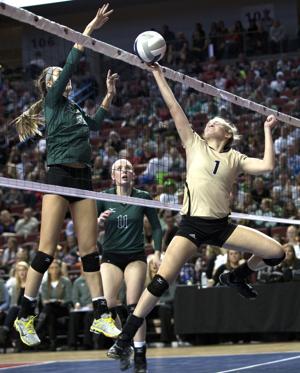 State volleyball: Defense propels Gretna into final