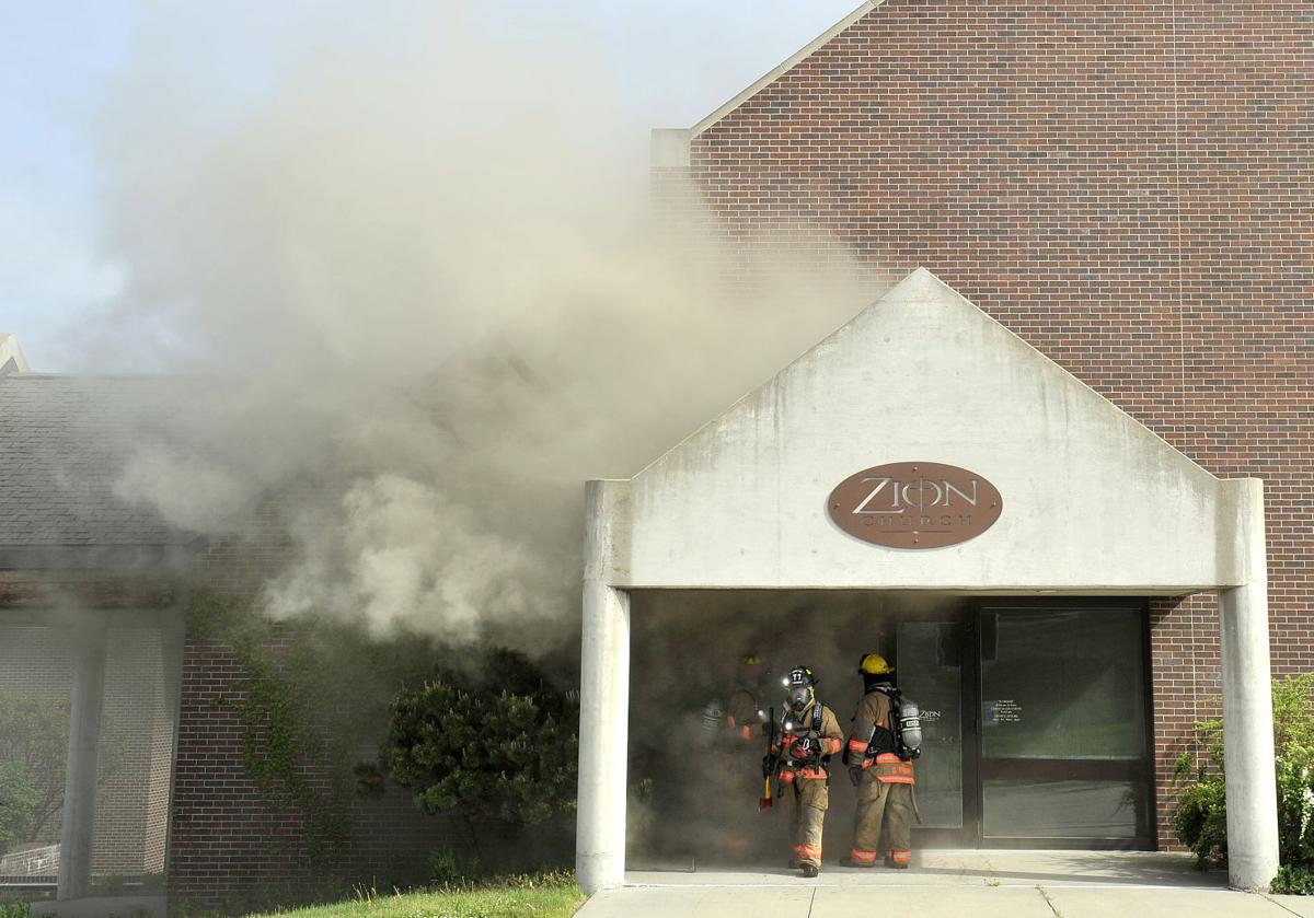 Photos Zion Church fire Photo galleries