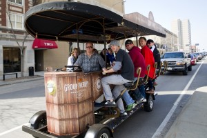 No brews on board yet, but pedal pubs have councilman concerned