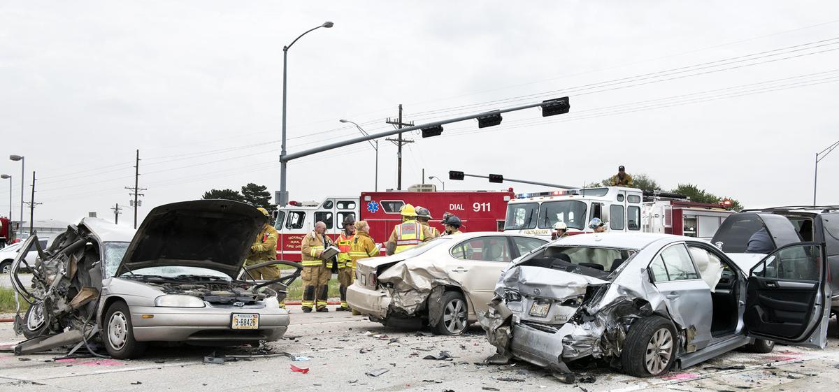 Sevenvehicle crash south of Lincoln injures five 911