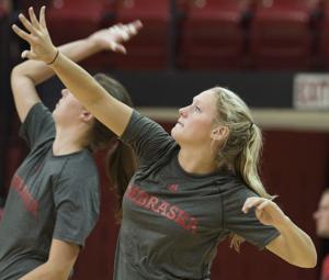 Volleyball: Cook pleased with first day of practice