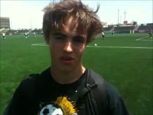 Video: Brock Fitzgerald, Pius X soccer