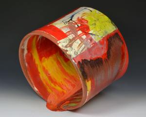 L. Kent Wolgamott: Lauren Mabry makes ceramics abstract expressionist