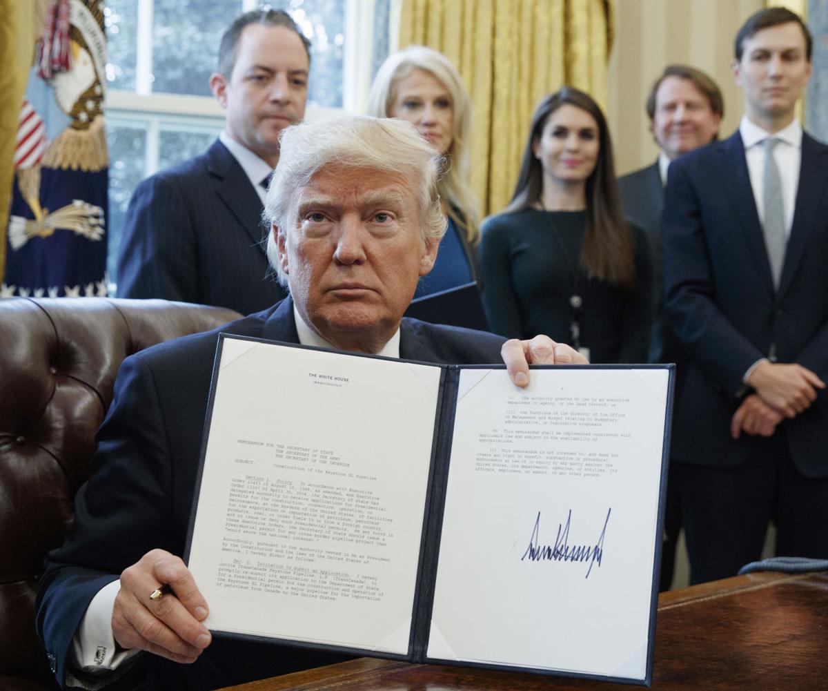 story trump issues executive orders dakota keystone pipelines story trump issues executive orders dakota keystone pipelines