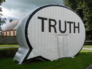 Giant, inflatable Truth Booth plans Carhenge stop