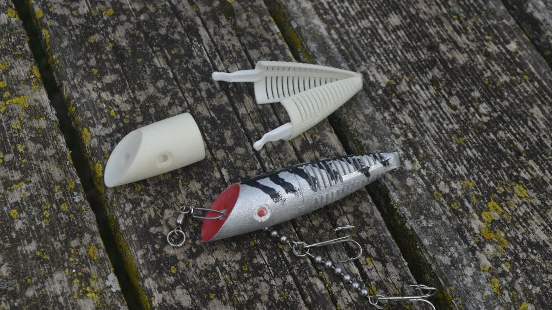 Caledonia man patents new fishing lure technology - Journal Times