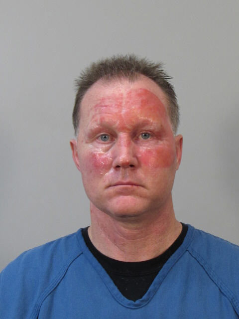 Russell Speigle, arson suspect sex offender home